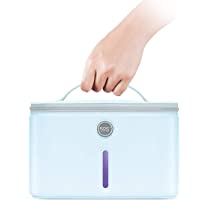 Esterilizador UV- bolsa de desinfección compacta para máscaras- teléfono móvil- ropa- mata el 99-9% de los virus…